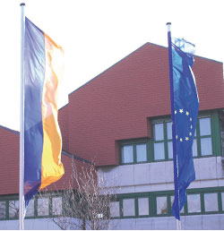 Das Rathaus in Guntramsdorf