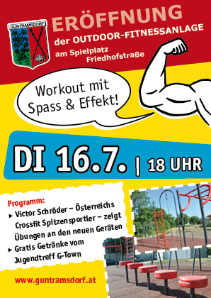 Flyer Outoor-Fitnessanlage